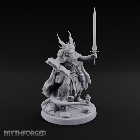 Book And Sword Raised Dragonborn Spellblade gallery 4