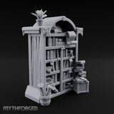 Overstuffed Library Bookshelf D