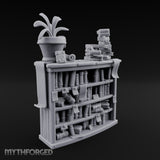 Overstuffed Library Bookshelf E