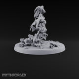 The Tide Steps Ashore Sea Elf Maiden — Fish Head · Diorama