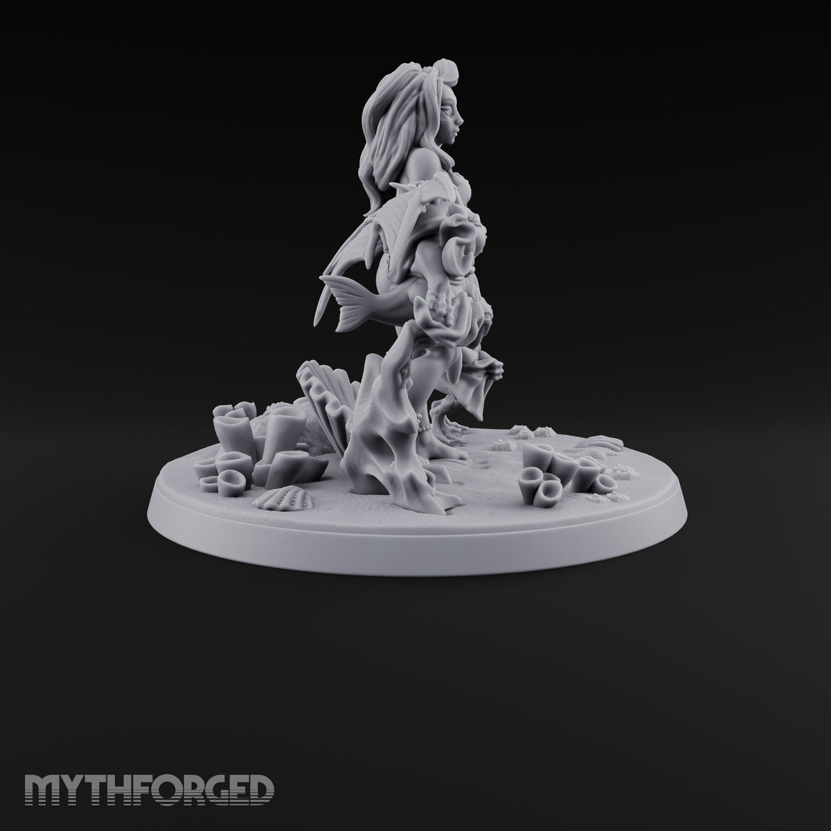 The Tide Steps Ashore Sea Elf Maiden — Standard · Diorama