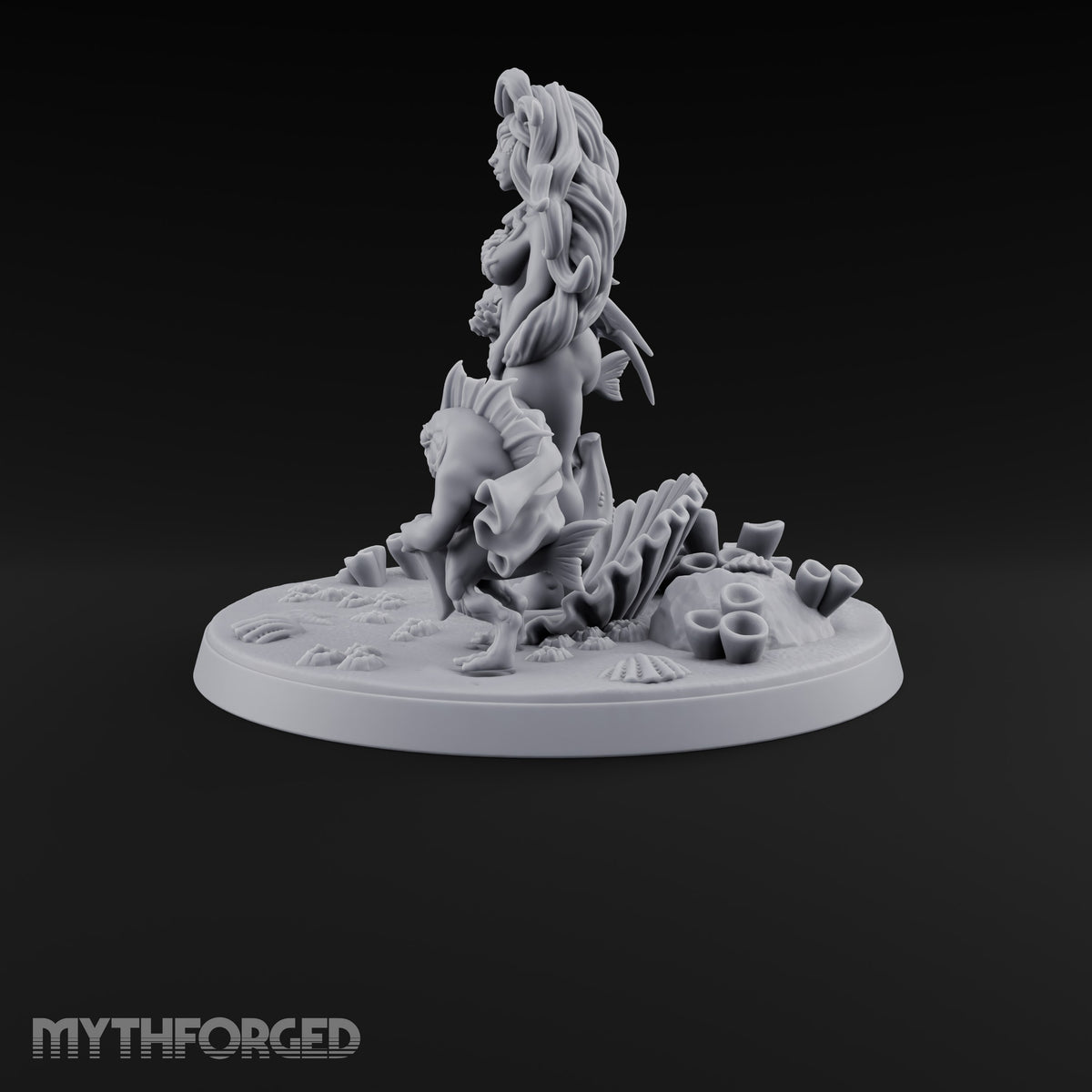 The Tide Steps Ashore Sea Elf Maiden — Standard · Diorama