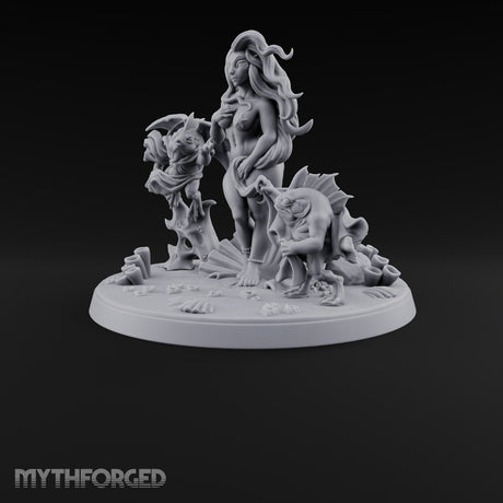 The Tide Steps Ashore Sea Elf Maiden — Standard · Diorama