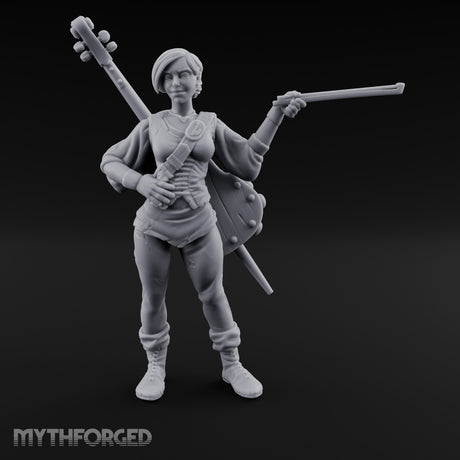 Bow Carrying Human Bard gallery 1