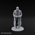Bowl Clutching Human Beggar Miniature for Dungeons and Dragons, Pathfinder or other TTRPGs