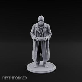 Bowl Clutching Human Beggar Miniature for Dungeons and Dragons, Pathfinder or other TTRPGs