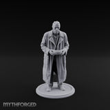 Bowl Clutching Human Beggar Miniature for Dungeons and Dragons, Pathfinder or other TTRPGs