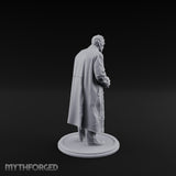 Bowl Clutching Human Beggar Miniature for Dungeons and Dragons, Pathfinder or other TTRPGs