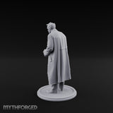 Bowl Clutching Human Beggar Miniature for Dungeons and Dragons, Pathfinder or other TTRPGs
