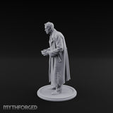Bowl Clutching Human Beggar Miniature for Dungeons and Dragons, Pathfinder or other TTRPGs