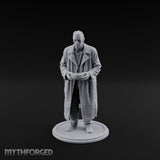 Bowl Clutching Human Beggar Miniature for Dungeons and Dragons, Pathfinder or other TTRPGs