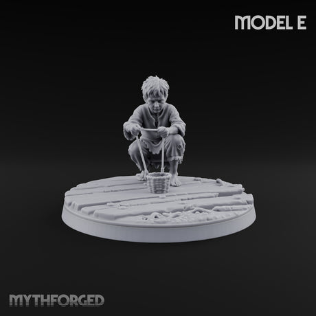 Heeding the Water Human Cultists Miniature for Dungeons and Dragons, Pathfinder or other TTRPGs