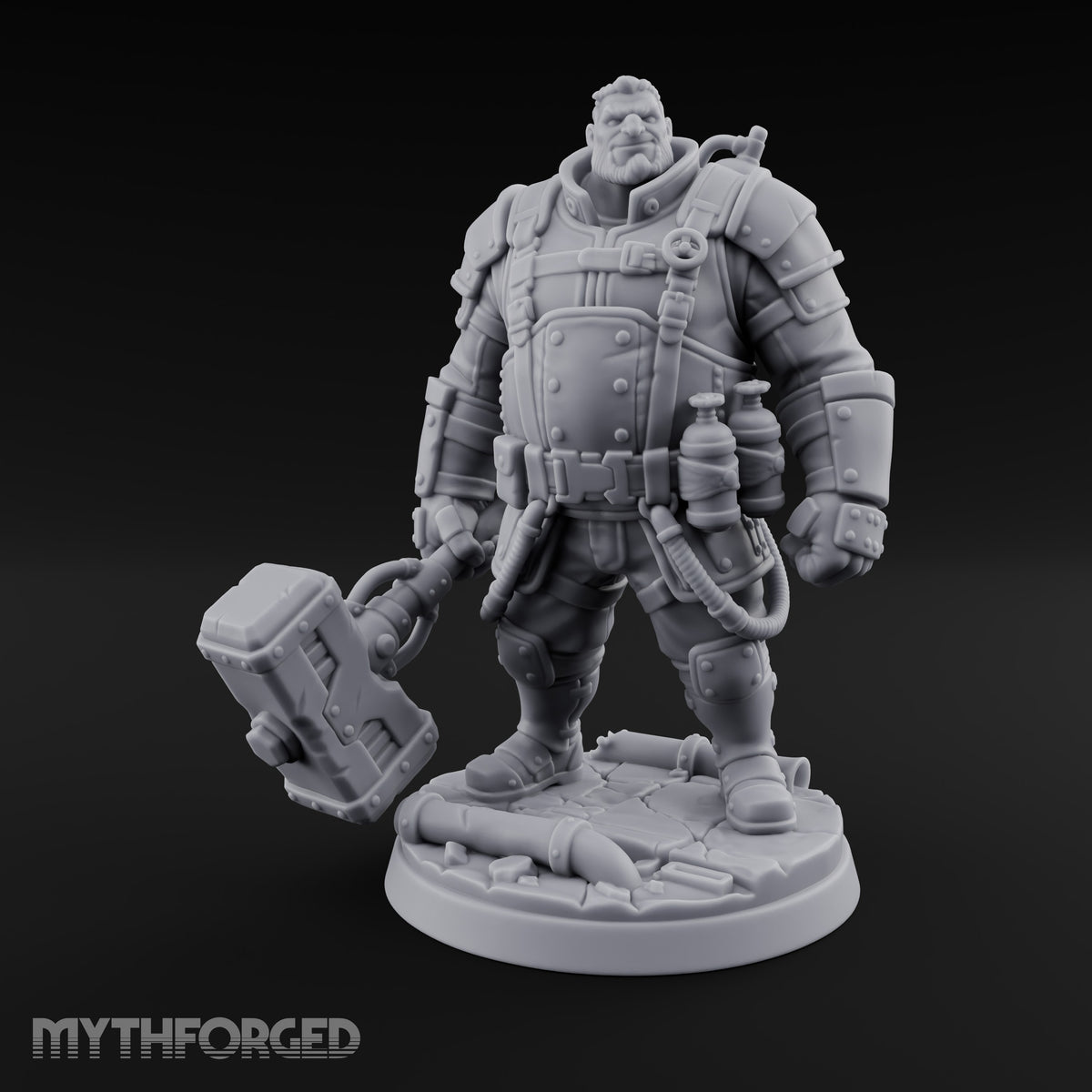 Maintenance Call Gone Heavy Human Hammer Warrior
