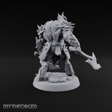 Beneath the War Banner Two-Headed Beastman Chieftain — No Banner