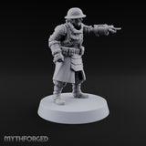 Pointing the Way Human and War Dog Team — A