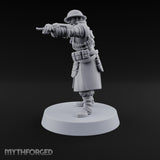 Pointing the Way Human and War Dog Team Member A