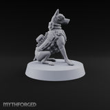 Pointing the Way Human and War Dog Team Member D