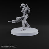Weapons at the Ready Weird War British Automaton Heavy Machine Gunner A