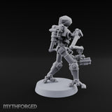 Weapons at the Ready Weird War British Automaton Heavy Machine Gunner C