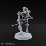 Weapons at the Ready Weird War British Automaton Heavy Machine Gunner C