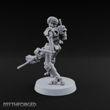 Weapons at the Ready Weird War British Automaton Heavy Machine Gunner C
