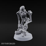 Weapons at the Ready Weird War British Automaton Heavy Machine Gunners — D