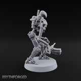 Weapons at the Ready Weird War British Automaton Heavy Machine Gunner D