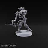 Weapons at the Ready Weird War British Automaton Heavy Machine Gunner E