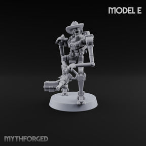 Weapons at the Ready Weird War British Automaton Heavy Machine Gunner E