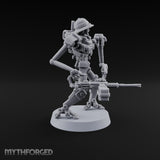 Weapons at the Ready Weird War British Automaton Heavy Machine Gunner F