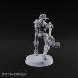 Guns at the Hip Weird War Automaton Machine Gunner A