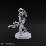 Guns at the Hip Weird War Automaton Machine Gunner A