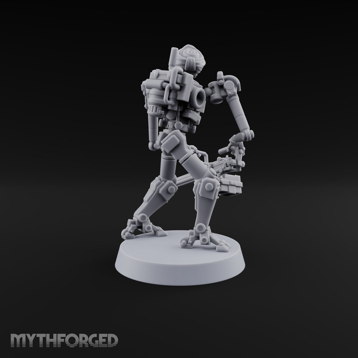 Guns at the Hip Weird War Automaton Machine Gunner B