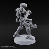 Guns at the Hip Weird War Automaton Machine Gunner C