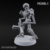 Guns at the Hip Weird War Automaton Machine Gunner C
