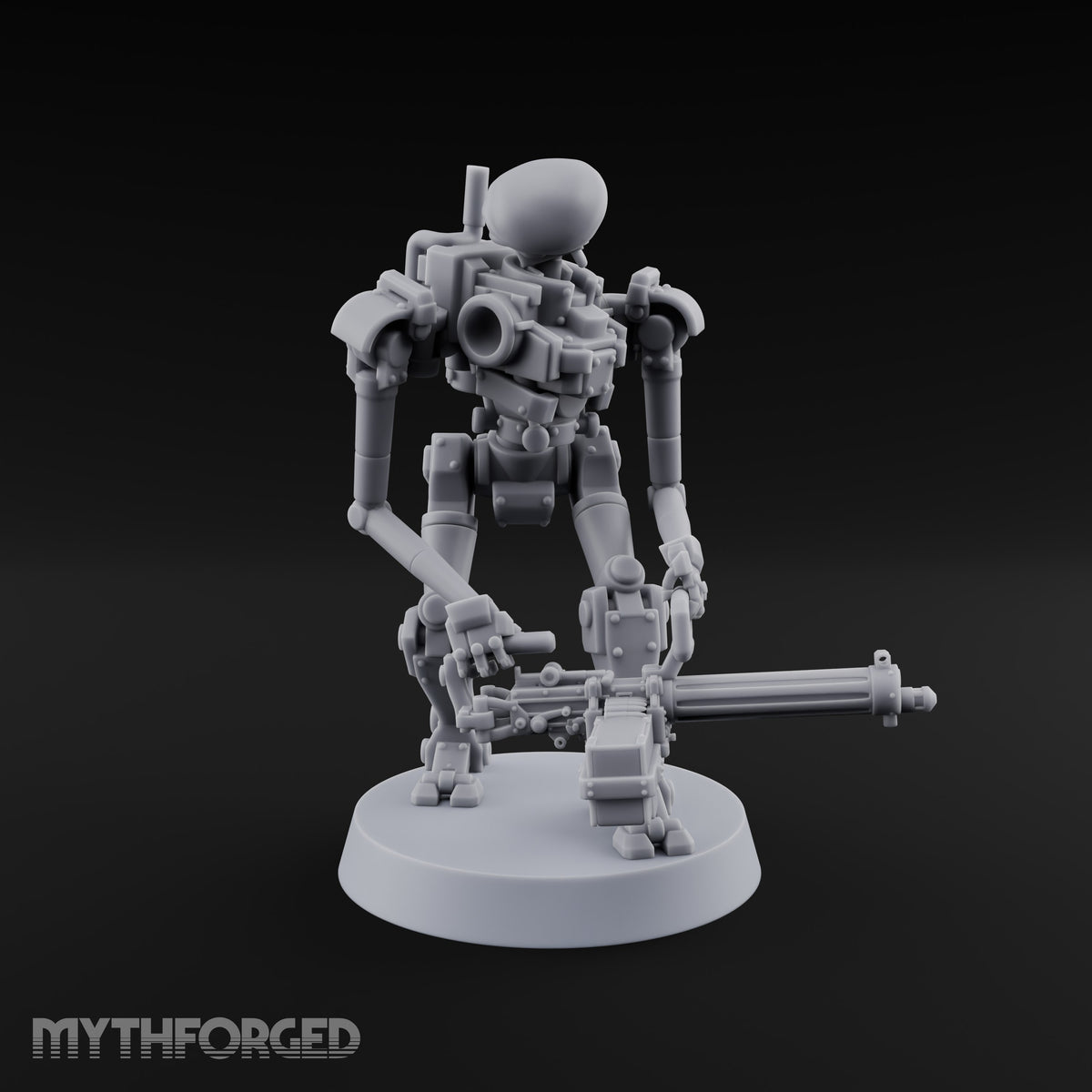 Guns at the Hip Weird War Automaton Machine Gunner D