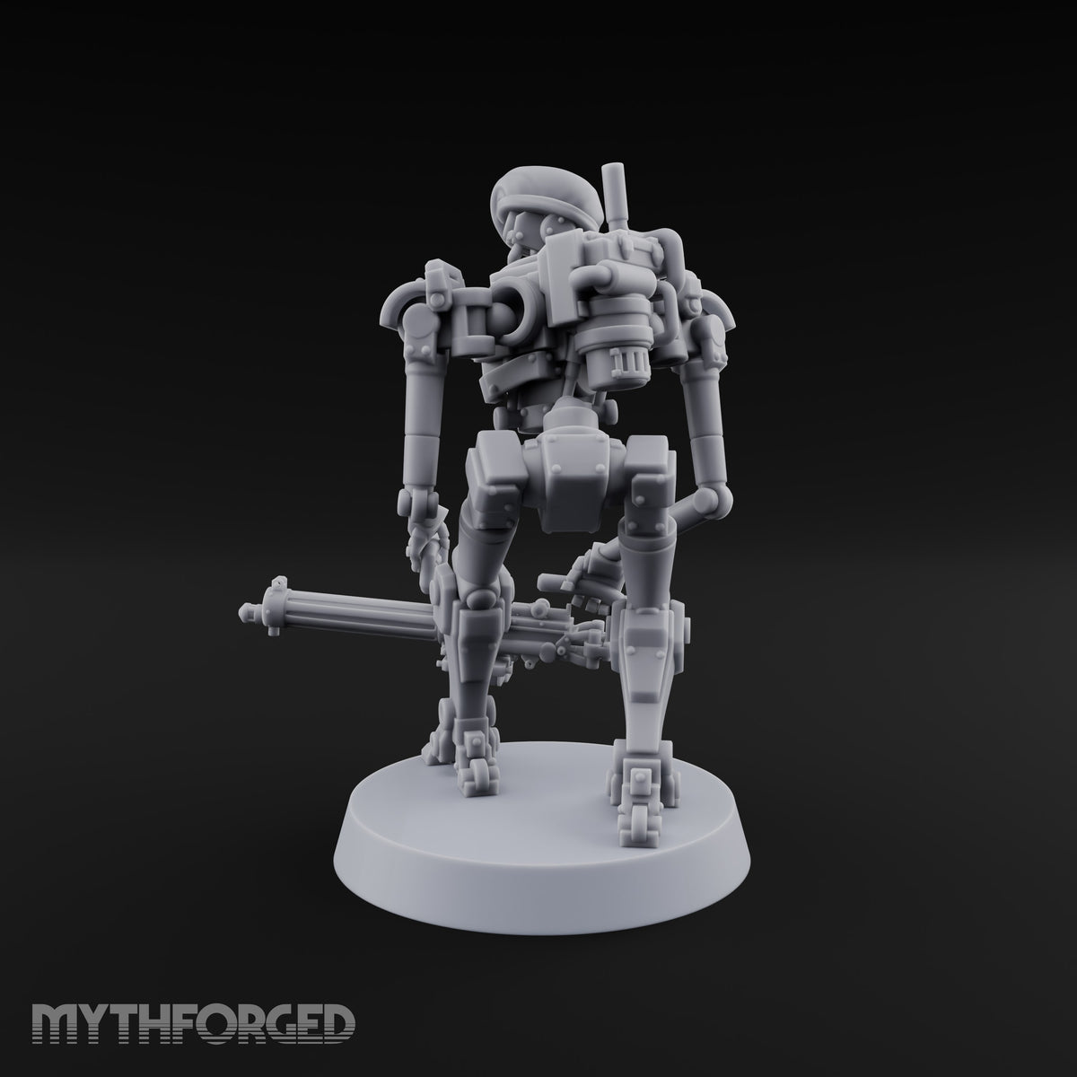 Guns at the Hip Weird War Automaton Machine Gunner D