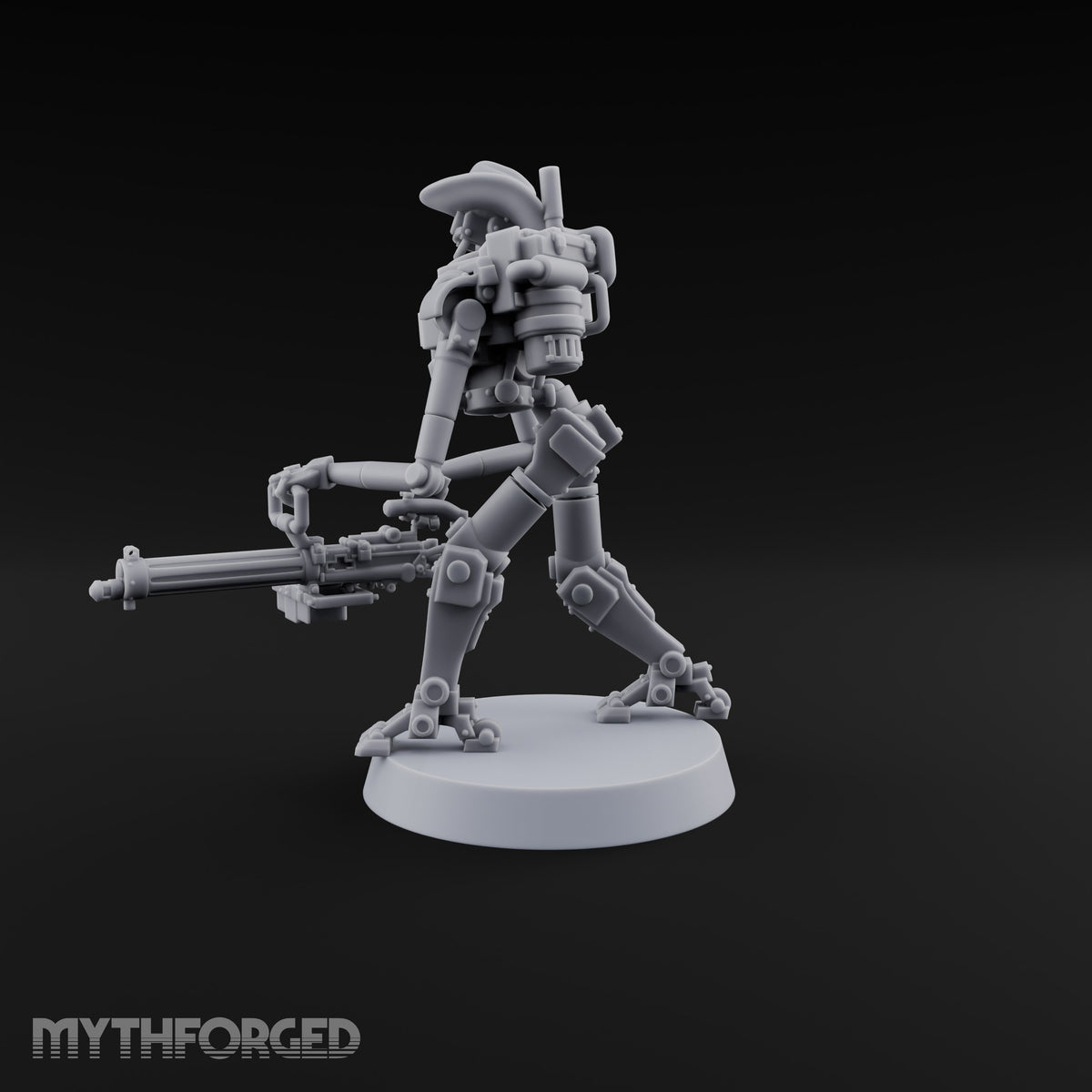 Guns at the Hip Weird War Automaton Machine Gunner E