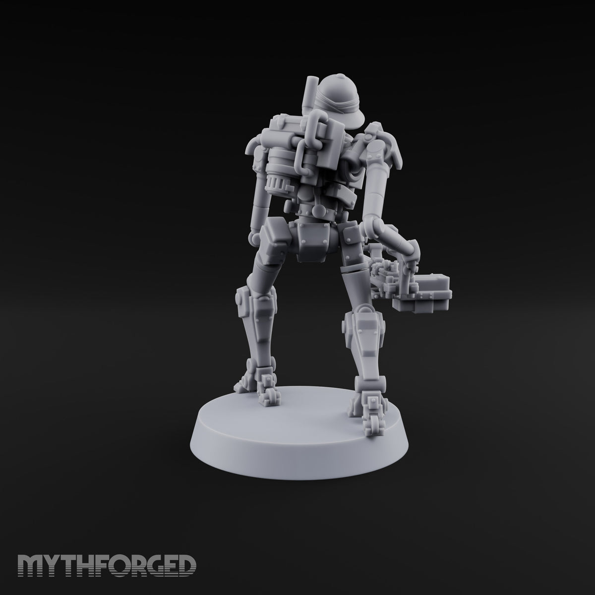 Guns at the Hip Weird War Automaton Machine Gunner F