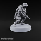 Sweeping the Perimeter Human Bullpup Rifleman J