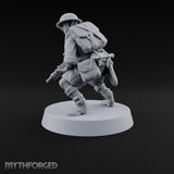 Sweeping the Perimeter Human Bullpup Rifleman J