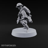 Sweeping the Perimeter Human Bullpup Rifleman J