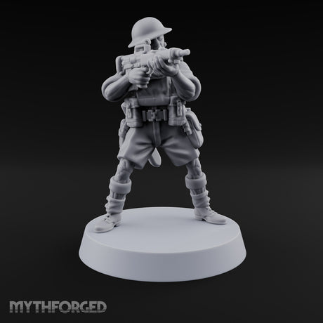 Sweeping the Perimeter Human Bullpup Rifleman A