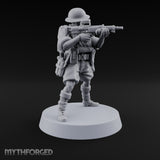 Sweeping the Perimeter Human Bullpup Rifleman A