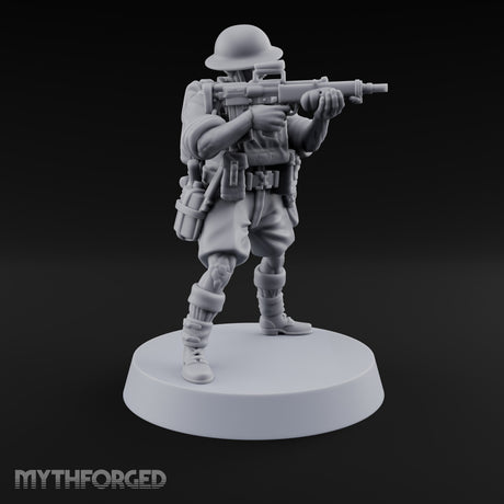 Sweeping the Perimeter Human Bullpup Rifleman A