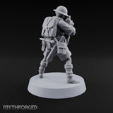 Sweeping the Perimeter Human Bullpup Rifleman A