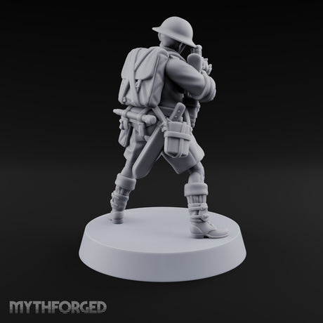 Sweeping the Perimeter Human Bullpup Rifleman A