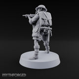 Sweeping the Perimeter Human Bullpup Rifleman A