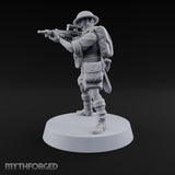 Sweeping the Perimeter Human Bullpup Rifleman A