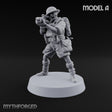 Sweeping the Perimeter Human Bullpup Rifleman A